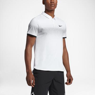 Nike Mens Advantage Premier RF Polo - White/Black