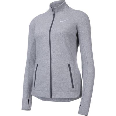 Nike Womens Full Zip Training Jacket - Grey - main image