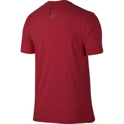 Nike Mens Rafa Pop Short Sleeve Tee - University Red