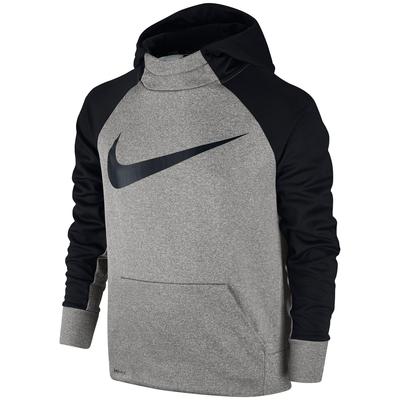 Nike Boys Sportswear Hoodie - Dark Grey Heather - main image