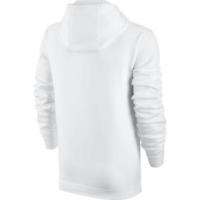 Nike Mens Sportswear Hoodie - White/Black - main image
