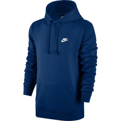Nike Mens Sportswear Hoodie - Blue Jay/White - main image