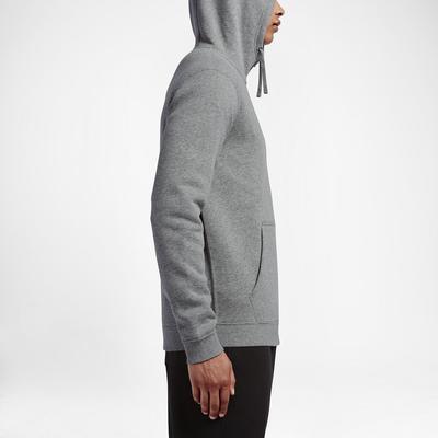 Nike Mens Sportswear Full-Zip Hoodie - Dark Grey Heather - main image
