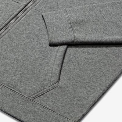 Nike Mens Sportswear Full-Zip Hoodie - Dark Grey Heather - main image