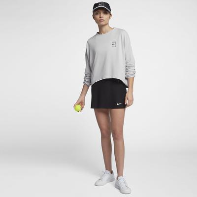Nike Mens Sportswear Full-Zip Hoodie - Obsidian/White - main image