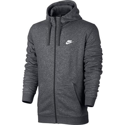 Nike Mens Sportswear Full-Zip Hoodie - Grey - main image