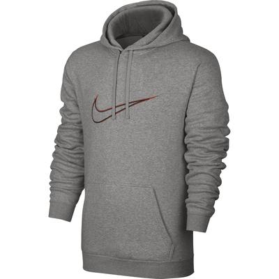 Nike Mens Sportswear Hoodie - Dark Grey Heather - main image