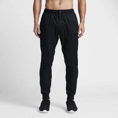 black mens joggers nike