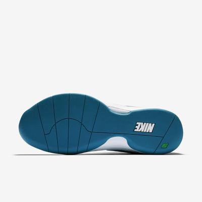 Nike Mens Air Vapor Advantage Carpet Tennis Shoes - White/Blue - main image