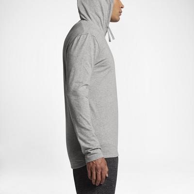 Nike Mens Sportswear Hoodie - Dark Grey Heather