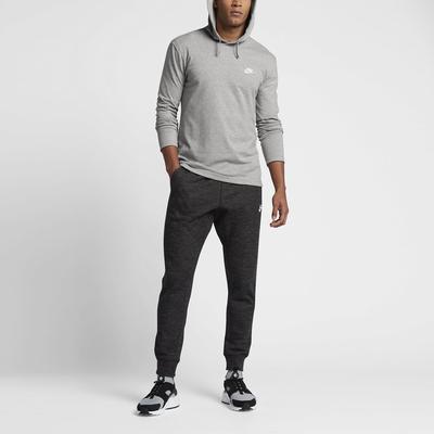 Nike Mens Sportswear Hoodie - Dark Grey Heather - main image