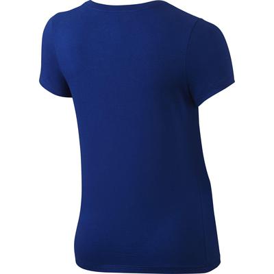 Nike Girls "Just Do It" Tee - Deep Royal Blue - main image