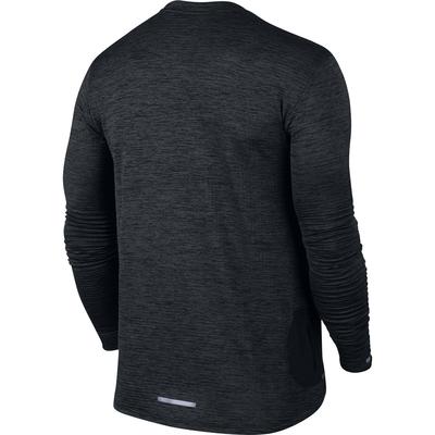 Nike Mens Element Running Top - Black/Heather - main image