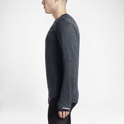 Nike Mens Element Running Top - Black/Heather - main image