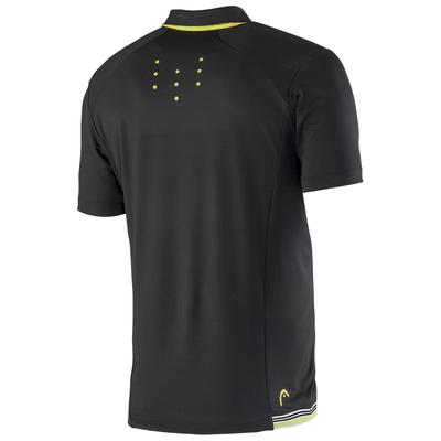 Head Mens Performance Cool Polo Shirt - Black/Lime - main image