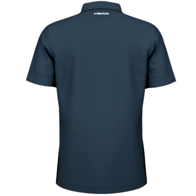 HEAD Mens Slice Polo Shirt - Navy - main image