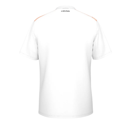 HEAD Mens TopSpin Print Vision T-shirt - Orange - main image