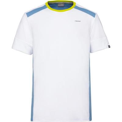 Head Mens Uni T-Shirt - White/Sky Blue - main image