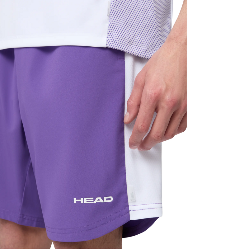 HEAD Mens Power Shorts - Purple/White - main image