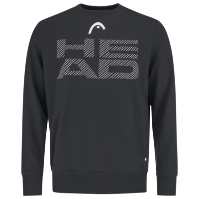 HEAD Mens Rally Sweatshirt - Black - main image