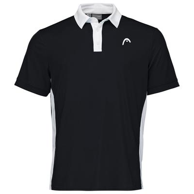 Head Mens Slice Polo Shirt - Black/White - main image