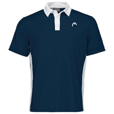 Head Mens Slice Polo Shirt - Dark Blue/White - main image