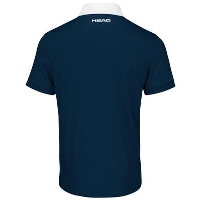 Head Mens Slice Polo Shirt - Dark Blue/White - main image