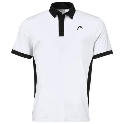 Head Mens Slice Polo Shirt - White/Black - main image