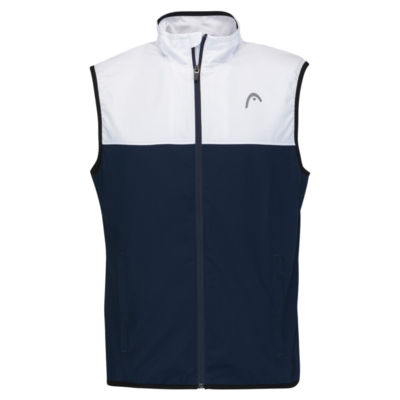 Head Mens Club 22 Vest Jacket - White/Dark Blue - main image