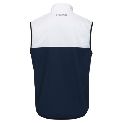 Head Mens Club 22 Vest Jacket - White/Dark Blue - main image