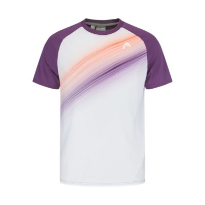Head Mens Performance Tee - Purple/White - main image