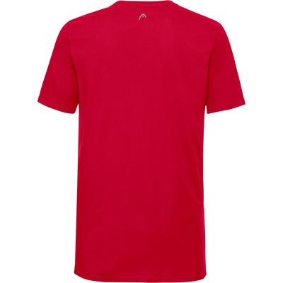 HEAD Mens Club Ivan T-Shirt - Red/Royal Blue - main image