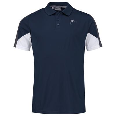 HEAD Mens Club Tech Polo Shirt - Dark Blue - main image