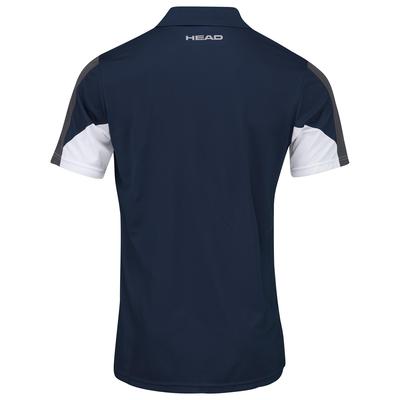 HEAD Mens Club Tech Polo Shirt - Dark Blue - main image