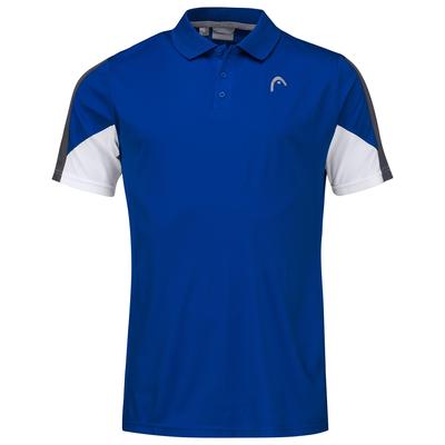 HEAD Mens Club Tech Polo Shirt - Royal Blue - main image