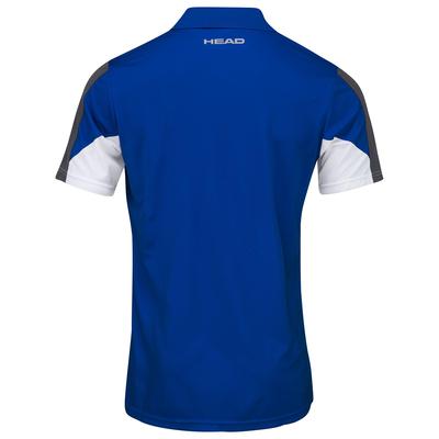 HEAD Mens Club Tech Polo Shirt - Royal Blue - main image