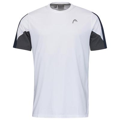 Head Mens Club Tech Tee - White/Dark Blue - main image