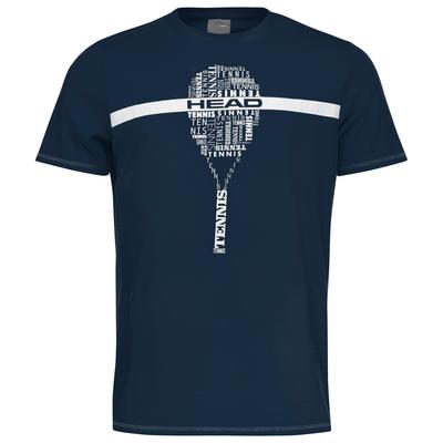 Head Mens Typo Tee - Dark Blue - main image