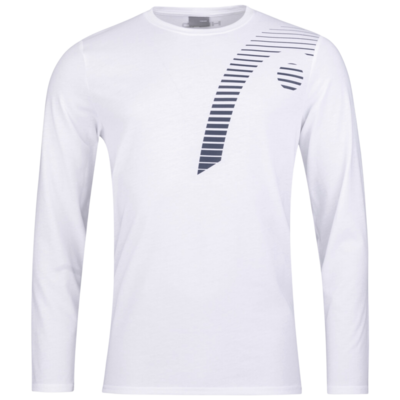 HEAD Mens Club 21 Cliff Long Sleeve T-Shirt - White - main image