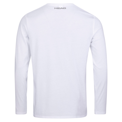 HEAD Mens Club 21 Cliff Long Sleeve T-Shirt - White - main image