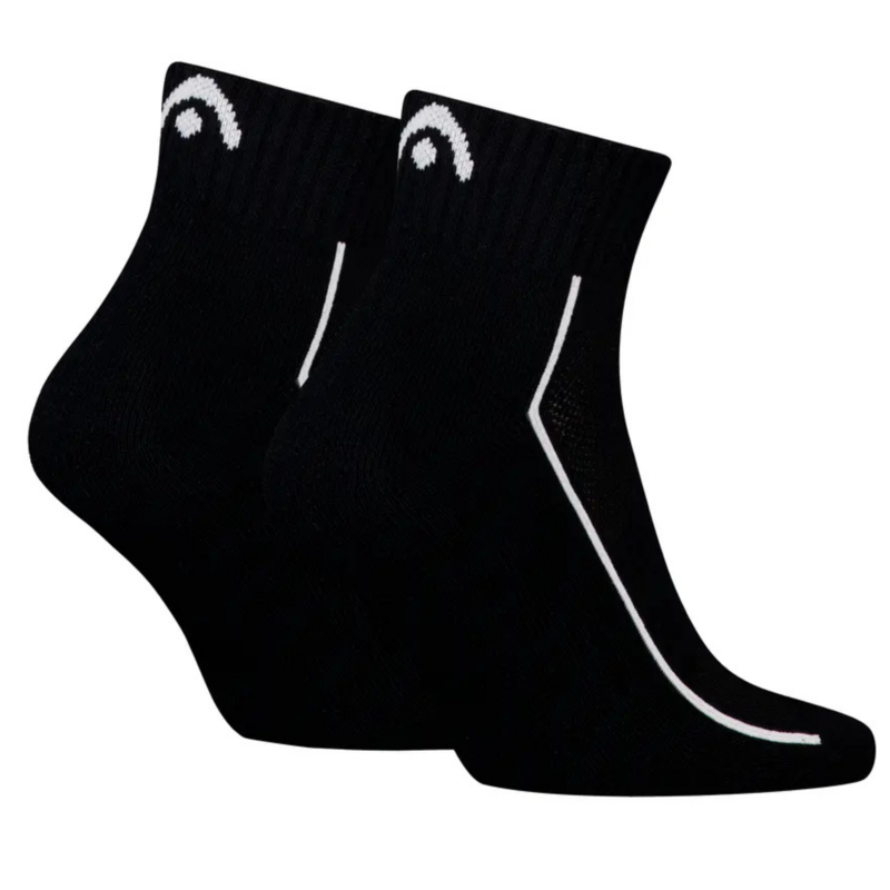 HEAD Performance Short Crew Socks (2 Pairs) - Black - main image