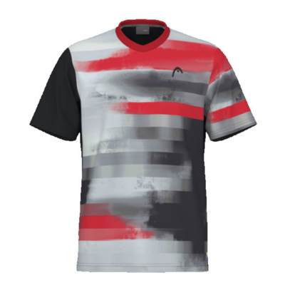 Head Mens Topspin T-Shirt - Black/Red - main image