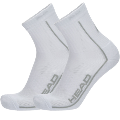 HEAD Performance Short Crew Socks (2 Pairs) - White - main image