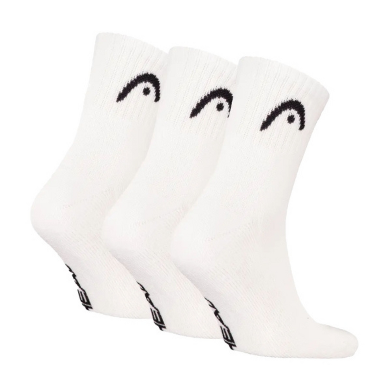 HEAD Club Short Crew Socks (3 Pairs) - White - main image