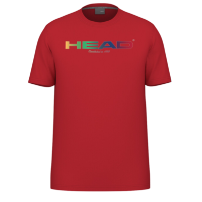 Head Mens Rainbow T-Shirt - Red - main image