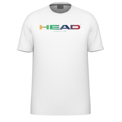 Head Mens Rainbow T-Shirt - White - main image