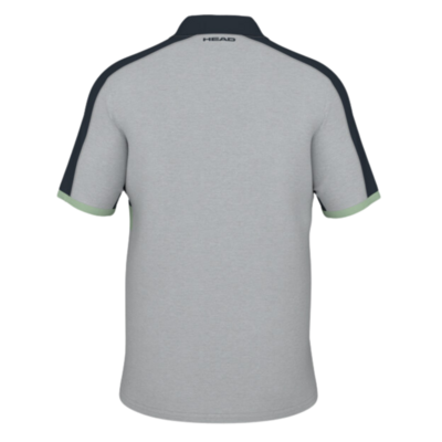 HEAD Mens Play Tech Polo Shirt - Grey - main image