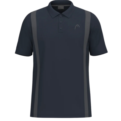 HEAD Mens Club 25 Tech Polo Shirt - Navy - main image