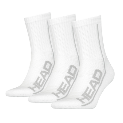 Head Performance Short Crew Socks (3 Pairs) - White - main image