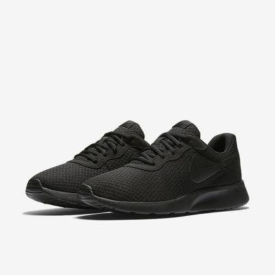 Nike Mens Tanjun Running Shoes - Black - main image